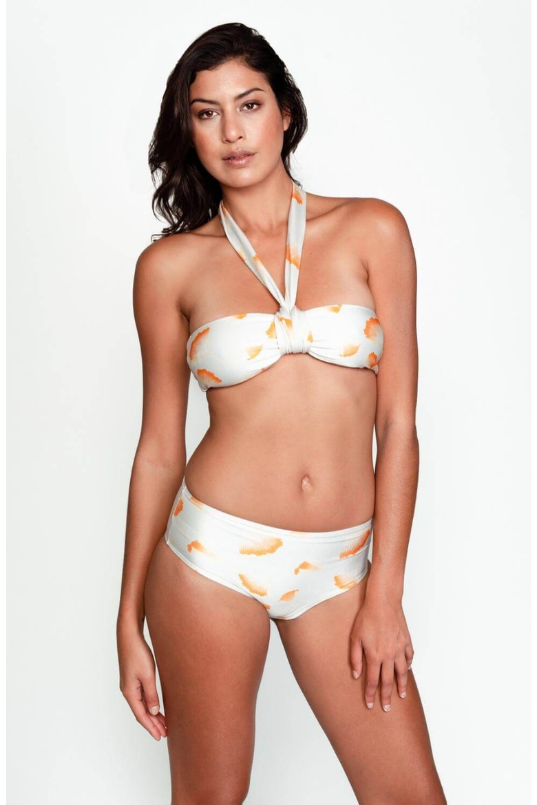 Bianca Strapless Bikini Top, Main, color, Ginkgo Ivory