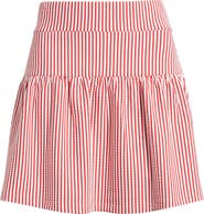 vineyard vines Flare Seersucker Miniskirt
