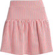 vineyard vines Flare Seersucker Miniskirt