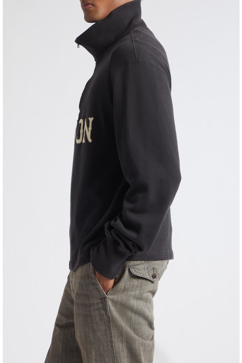 Finn Cotton Jersey Half Zip Pullover, Alternate, color, NAVY/ MULTI
