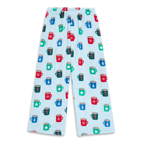 Kids Plush Fleece Pj Pant In Holiday Prints (toddler, Little Kid, Big Kid)