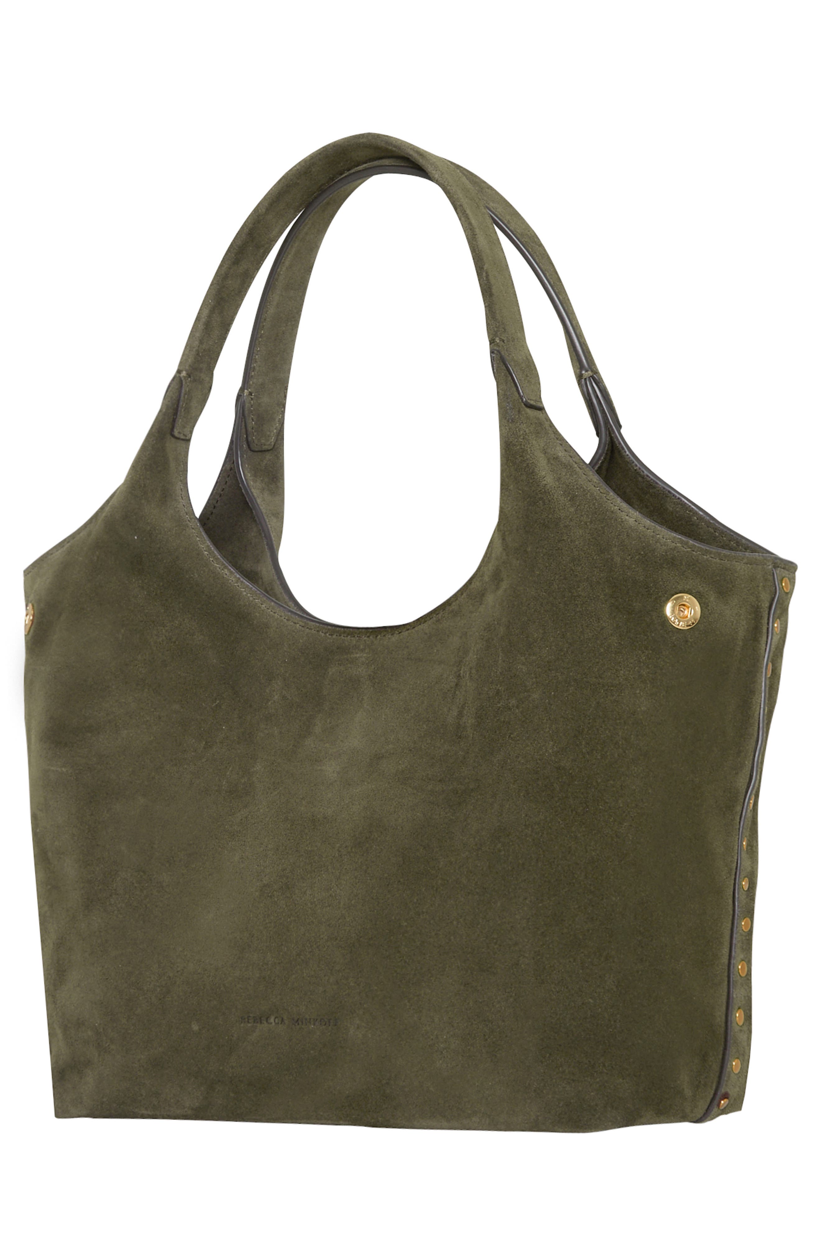 Darren Carrysome Leather Crossbody Bag, Alternate, color, OLIVE