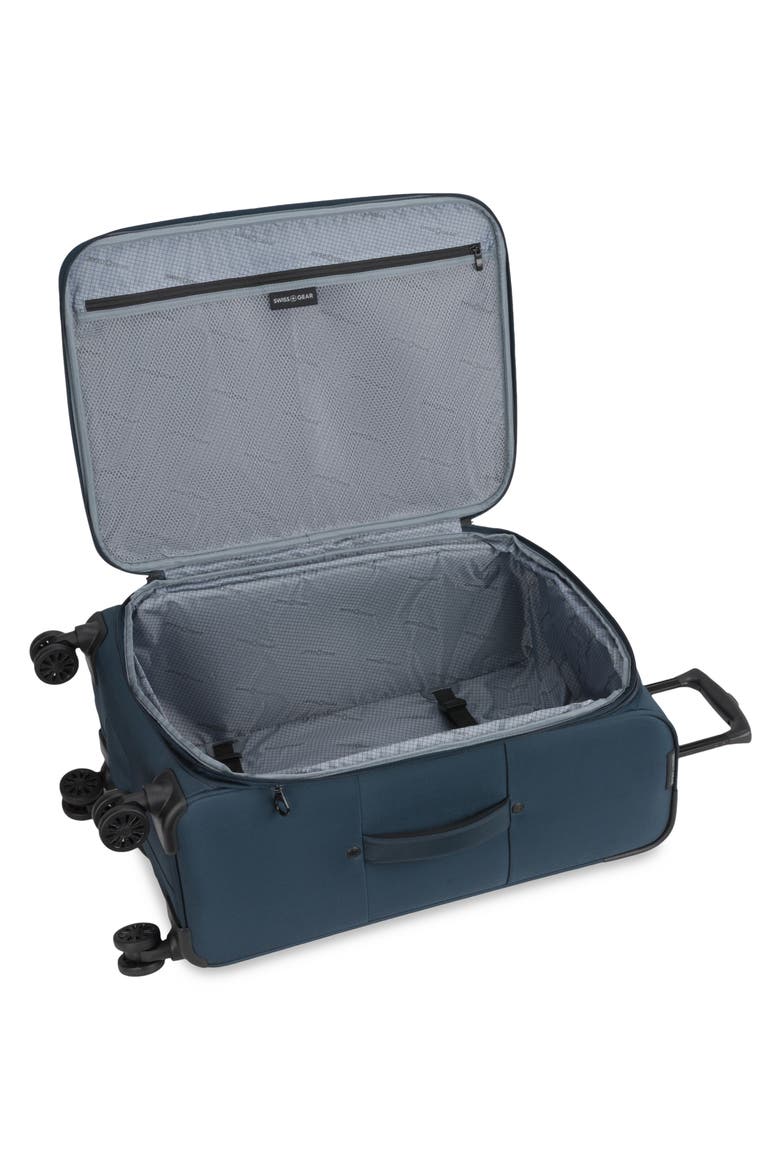 24-Inch Softside Spinner Luggage, Alternate, color, NAVY