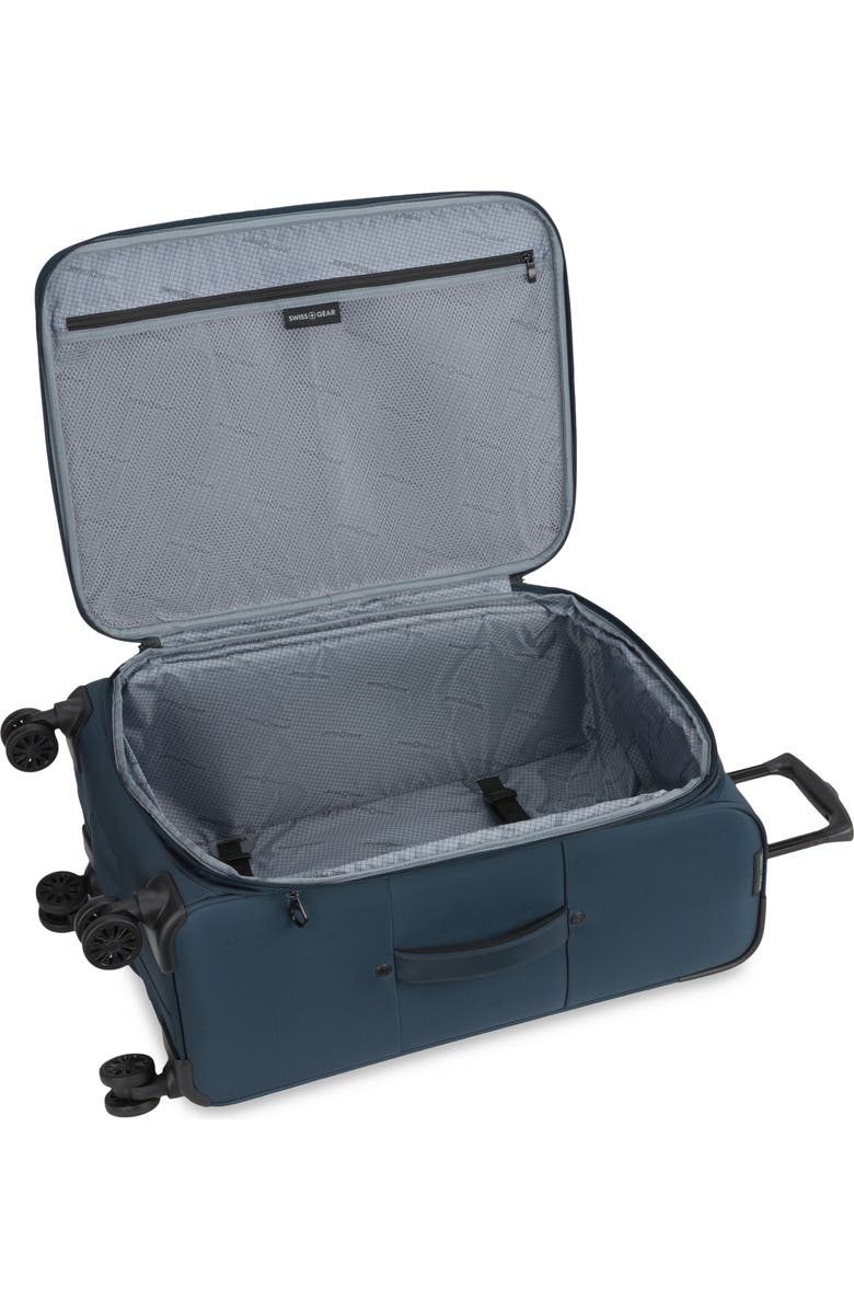 SWISSGEAR 24-Inch Softside Spinner Luggage, Alternate, color, Navy