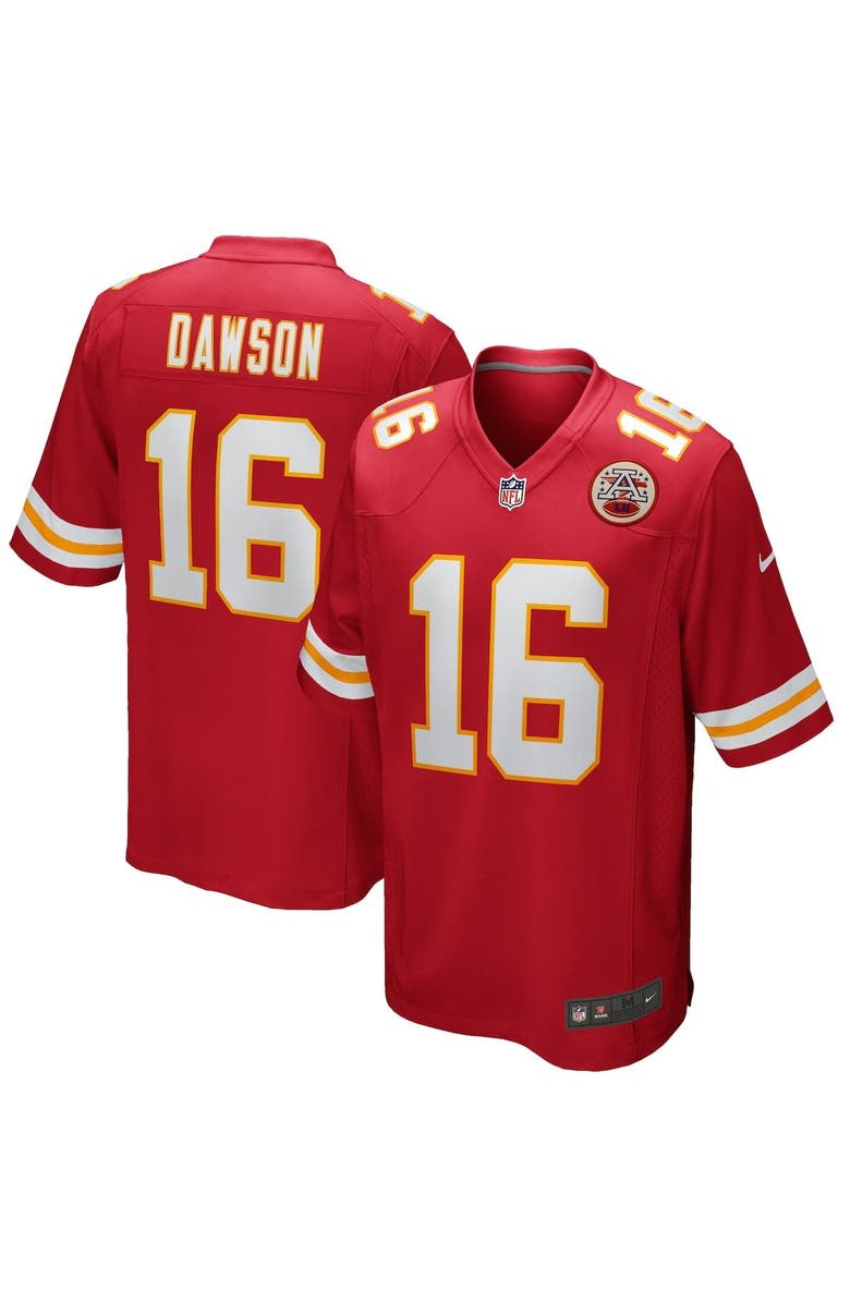 Nike Men's Nike Len Dawson Red Kansas City Chiefs Game Retired Player Jersey, Alternate, color, 