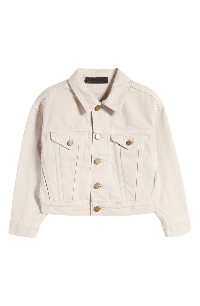 Fear of God Essentials Kids' Cotton Denim Jacket, Main, color, 