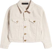Fear of God Essentials Kids' Cotton Denim Jacket