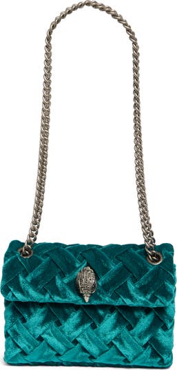Mini Kensington Velvet Shoulder Bag