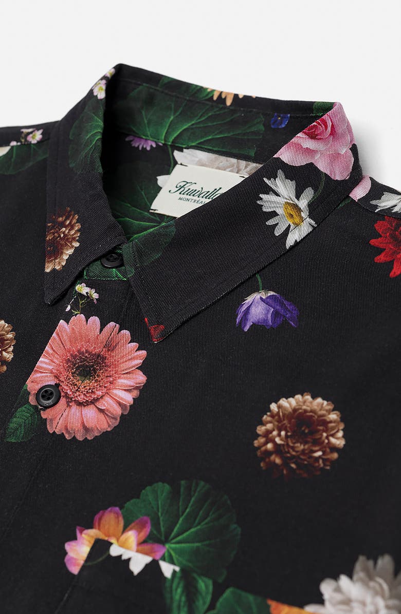 KUWALLA Floral Button-Up Shirt, Alternate, color, 