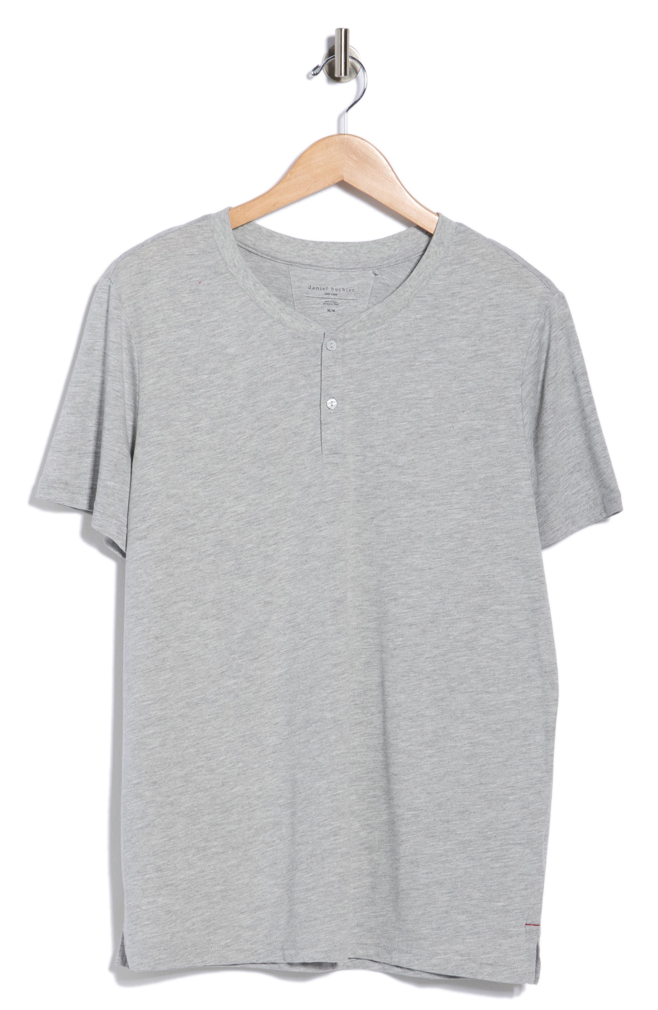 Daniel Buchler Lightweight Short Sleeve Sleep Henley