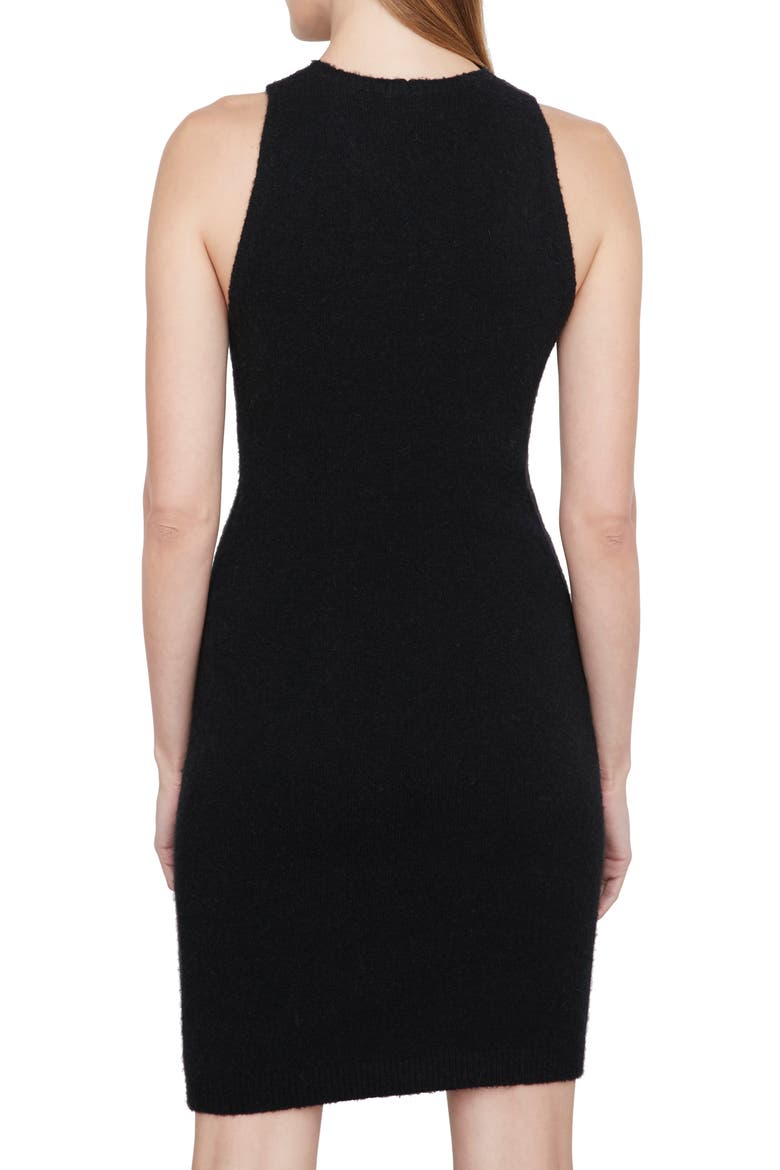 Sleeveless Sweater Dress, Alternate, color, BLACK