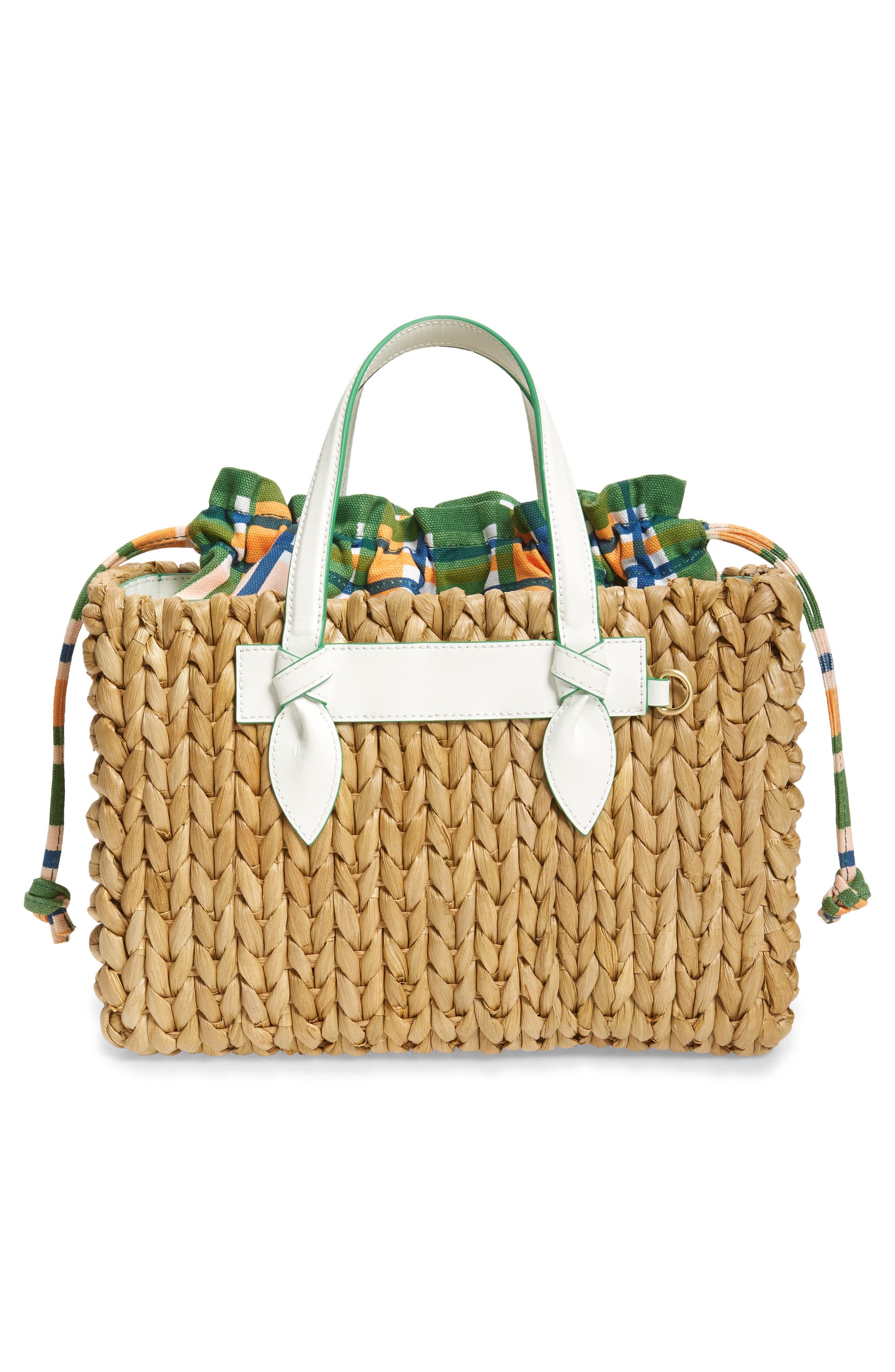 Pamela Munson The Beatrix Straw Handbag, Alternate, color, 