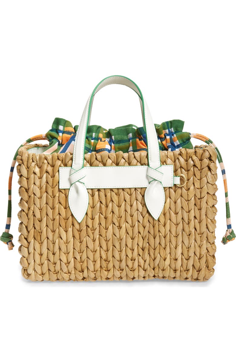 Pamela Munson The Beatrix Straw Handbag, Alternate, color,