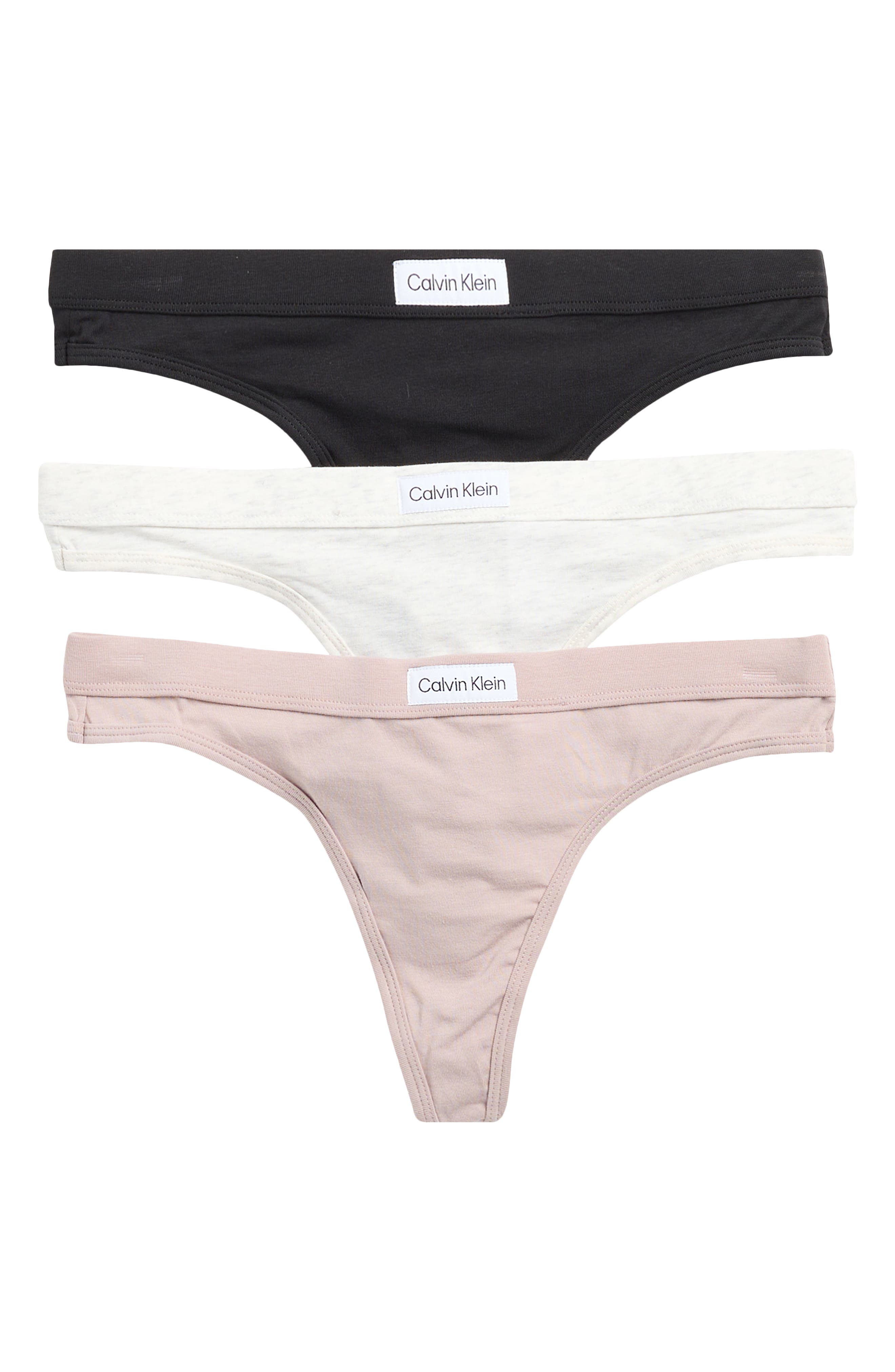 Calvin Klein Assorted 3-Pack Thongs