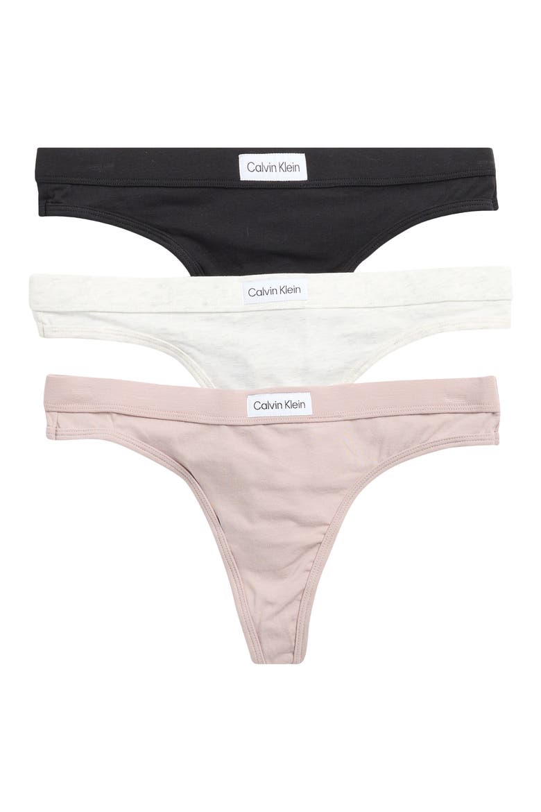 Assorted 3-Pack Thongs, Main, color, P74/UB1/FTE