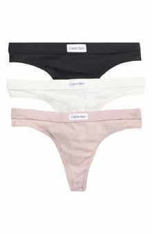Calvin Klein Assorted 3-Pack Thongs