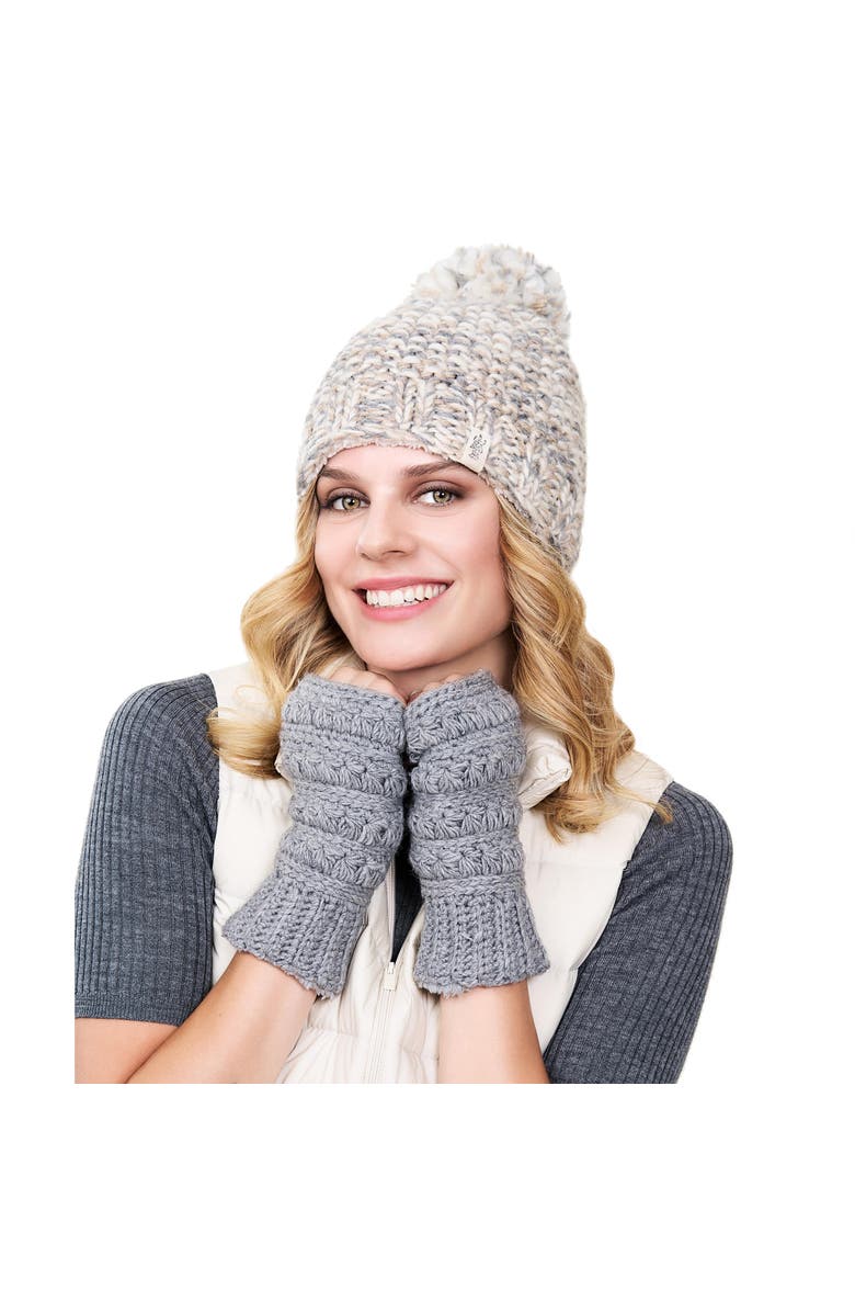 Nirvanna Designs Starry Handwarmers, Alternate, color, Black