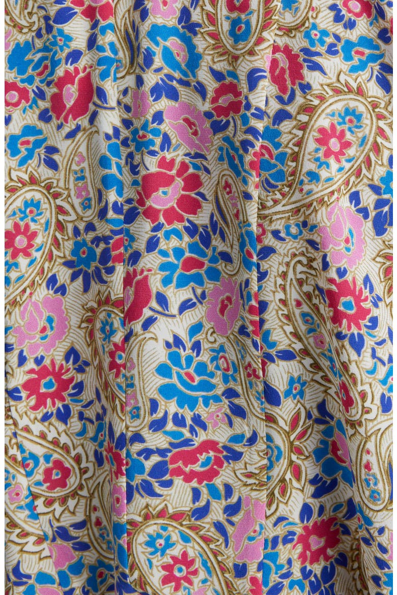 Zarga Floral Stretch Silk Blouse, Alternate, color, MULTICOLOR 99MU