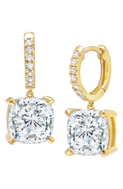 Bliss Cubic Zirconia Drop Earrings