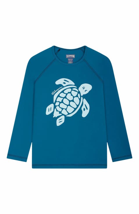 Kids' Solid Long Sleeve Rashguard