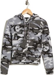 Marc Jacobs Marc Camo Zip-Up Hoodie