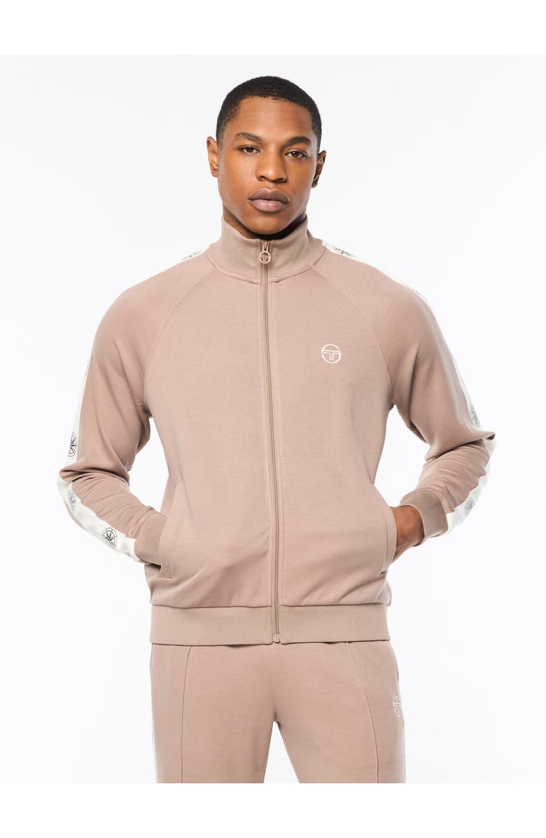 Sergio Tacchini Bussola Track Jacket, Alternate, color, Taupe Grey
