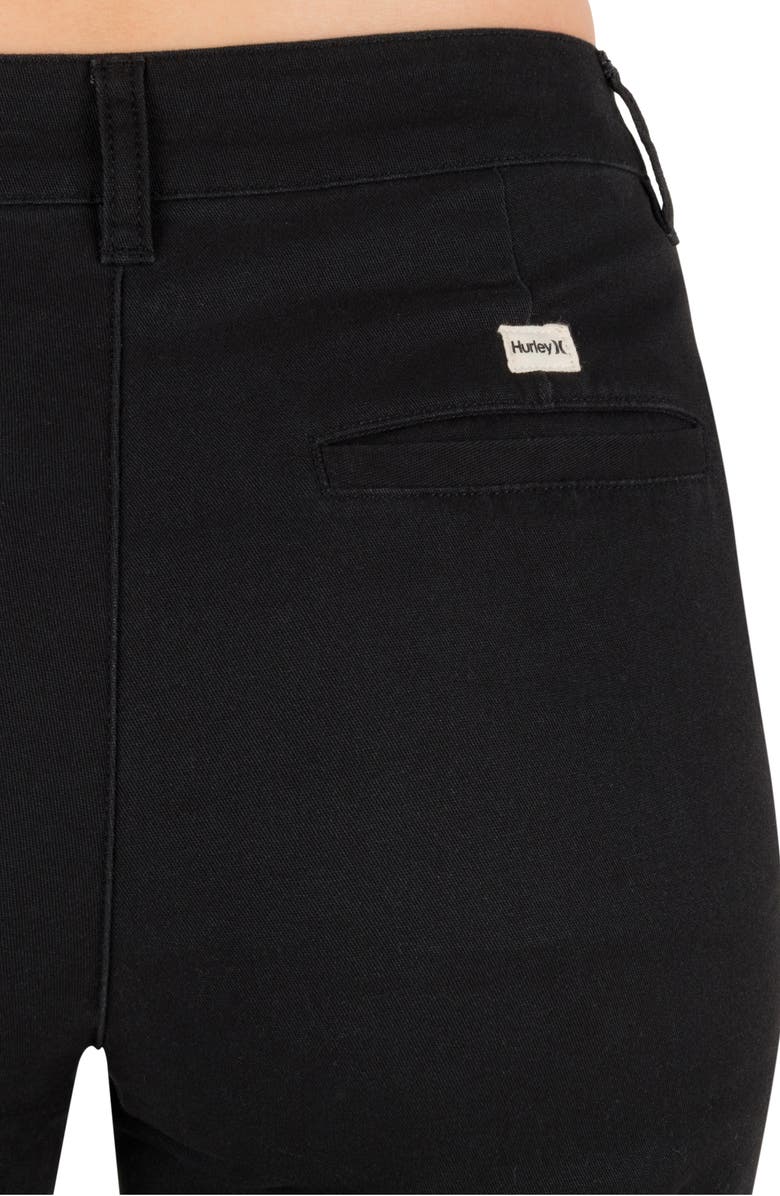 Hurley Rider Straight Leg Pants, Alternate, color, Black