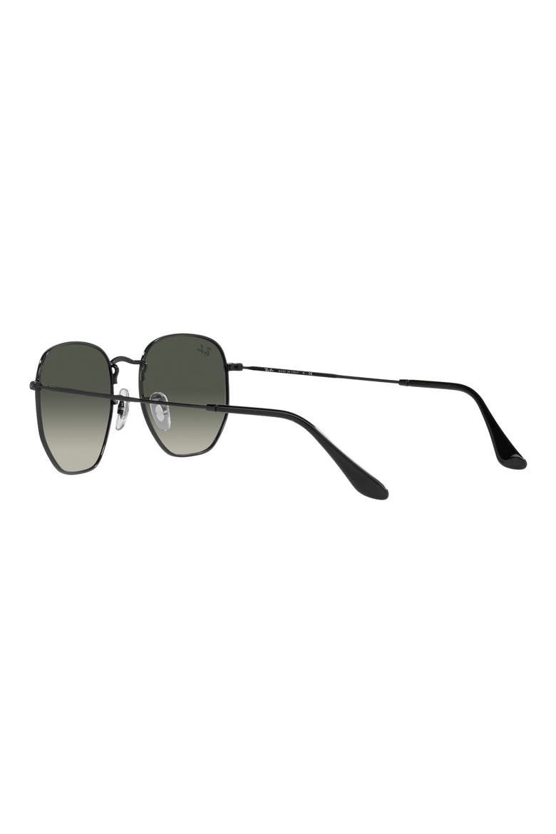 51mm Gradient Aviator Sunglasses, Alternate, color, BLACK/ GREY GRADIENT