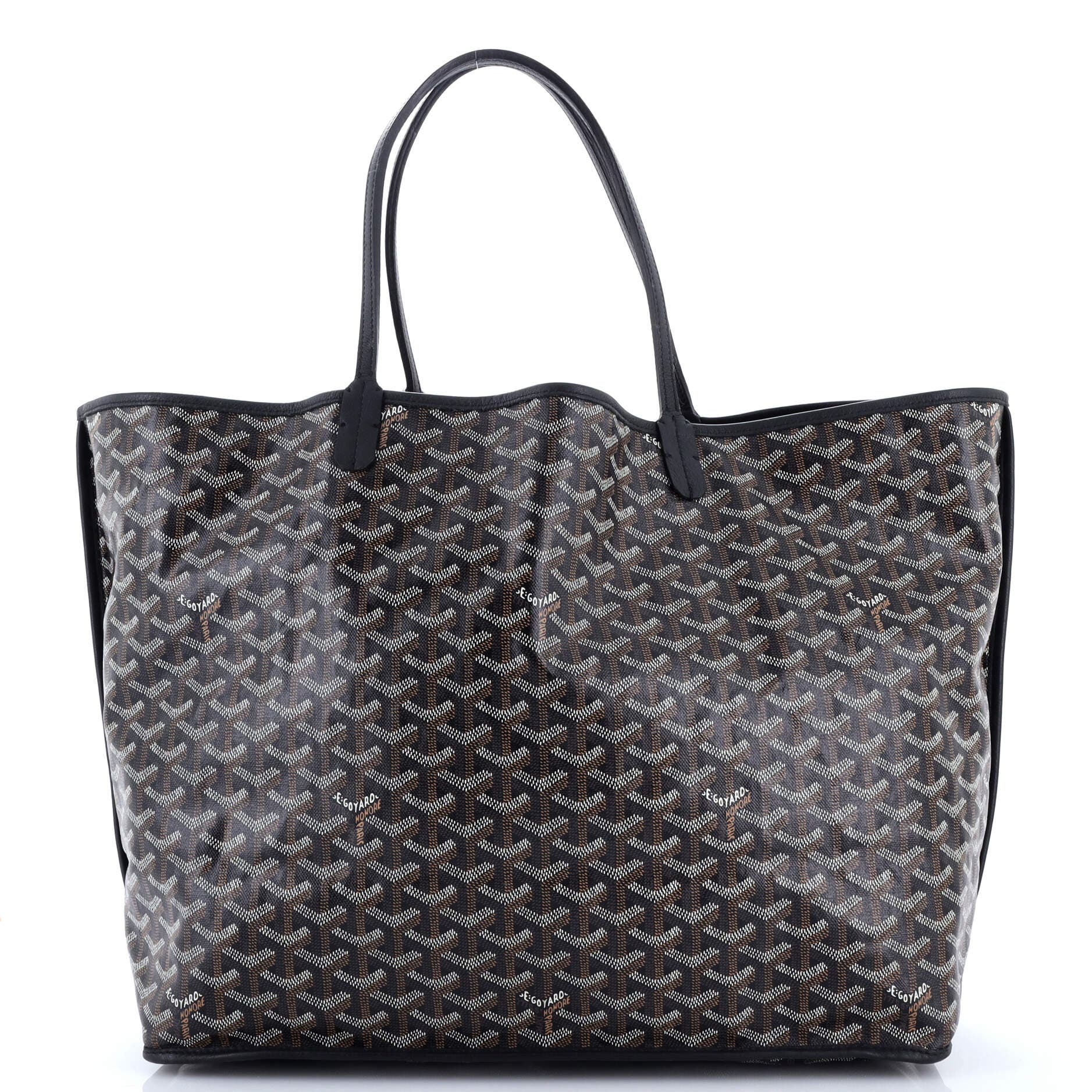 Pre-Owned Goyard Anjou Reversible Tote Coated Canvas GM, Main, color, 