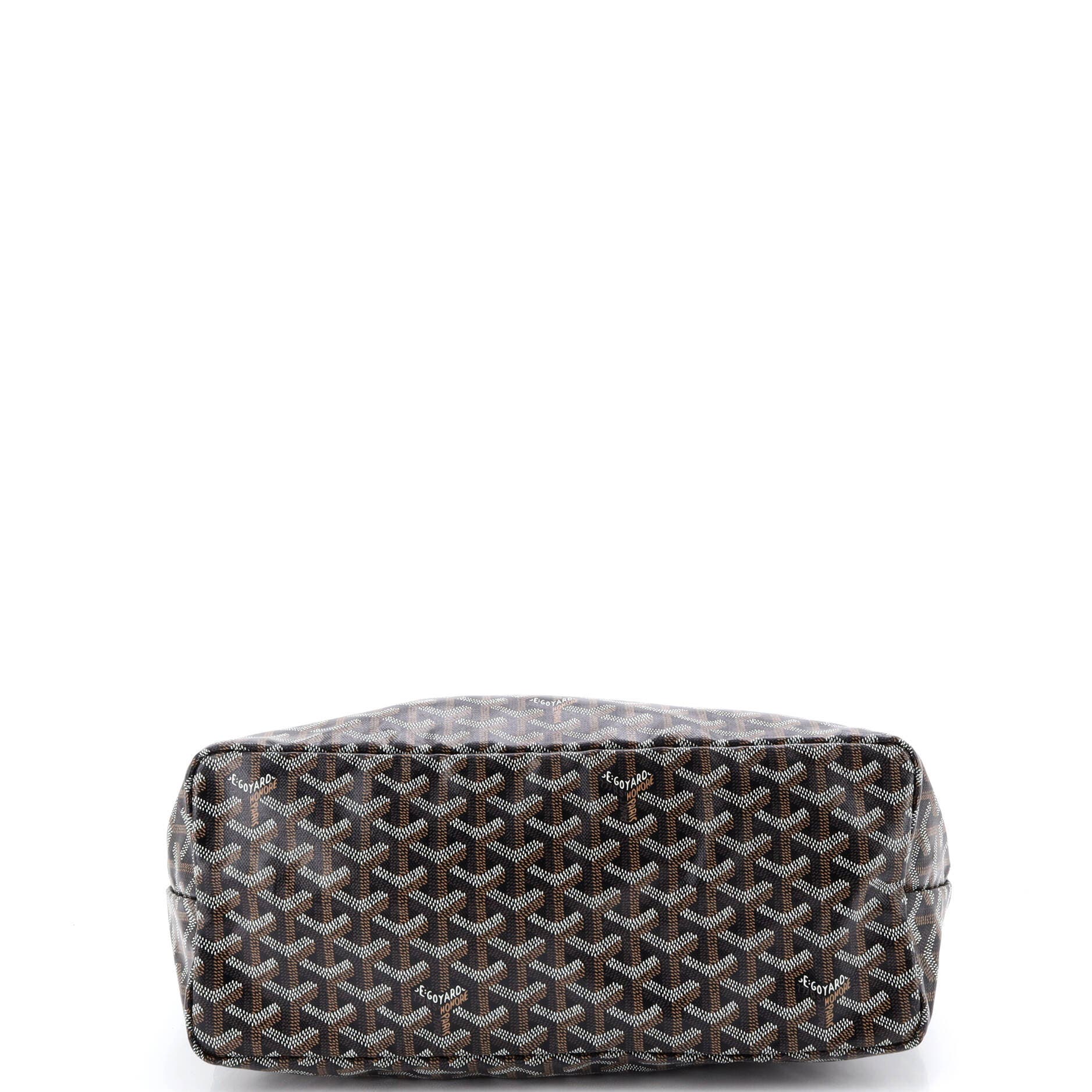 Pre-Owned Goyard Saint Louis Tote Coated Canvas PM, Alternate, color, Black