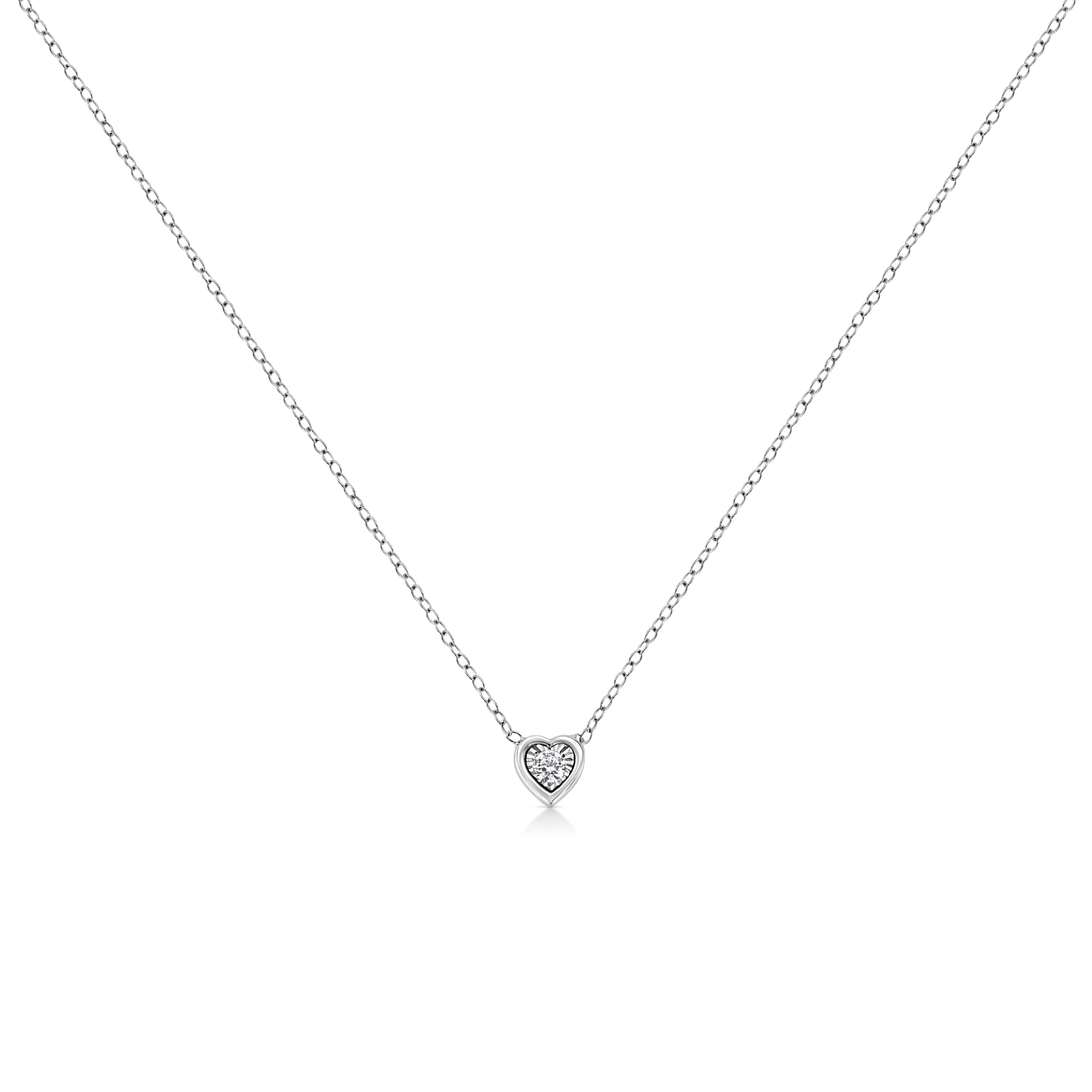 Haus of Brilliance 10K White Gold 1/10 ctw Miracle Set Round-Cut ...