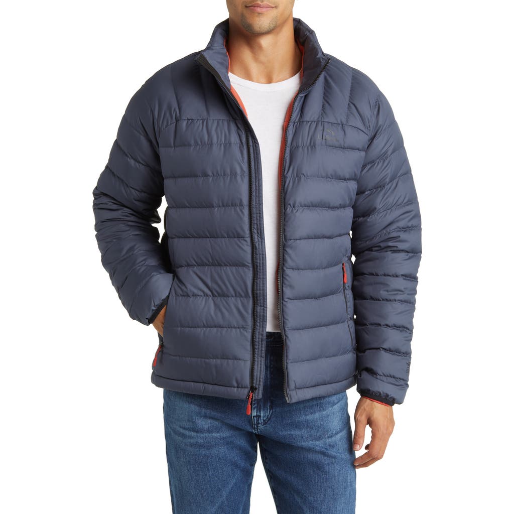 L.l.bean Water Repellent 650 Fill Power Down Puffer Jacket In Blue