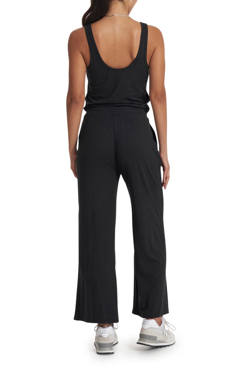 Falls Jumpsuit, Alternate, color, BLACK HEATHER