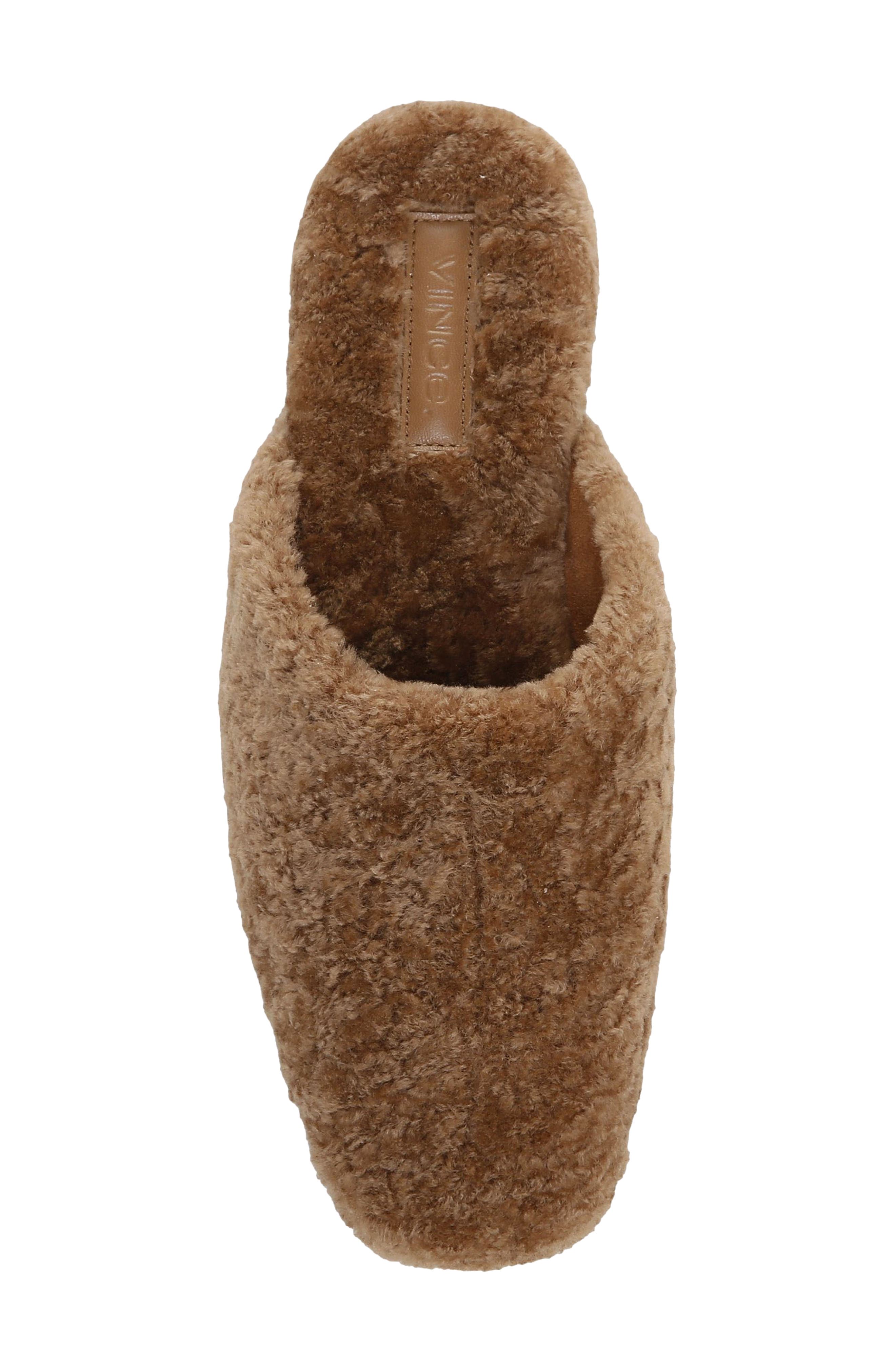 Vince Callum Genuine Shearling Slipper, Alternate, color, 