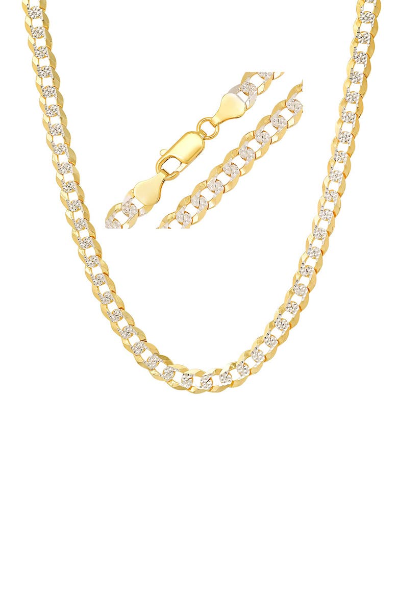 Diamond Cut Cuban Necklace, Main, color, GOLD
