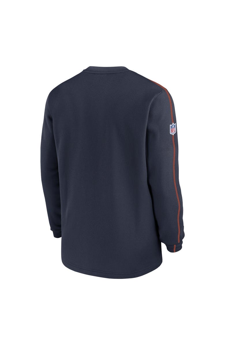 Nike Men's Nike Navy Chicago Bears 2024 Sideline Coaches Long Sleeve Top, Alternate, color, Navy