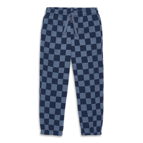 Kids Cozy Fleece Sweatpant In Checkerboard (toddler, Little Kid, Big Kid)