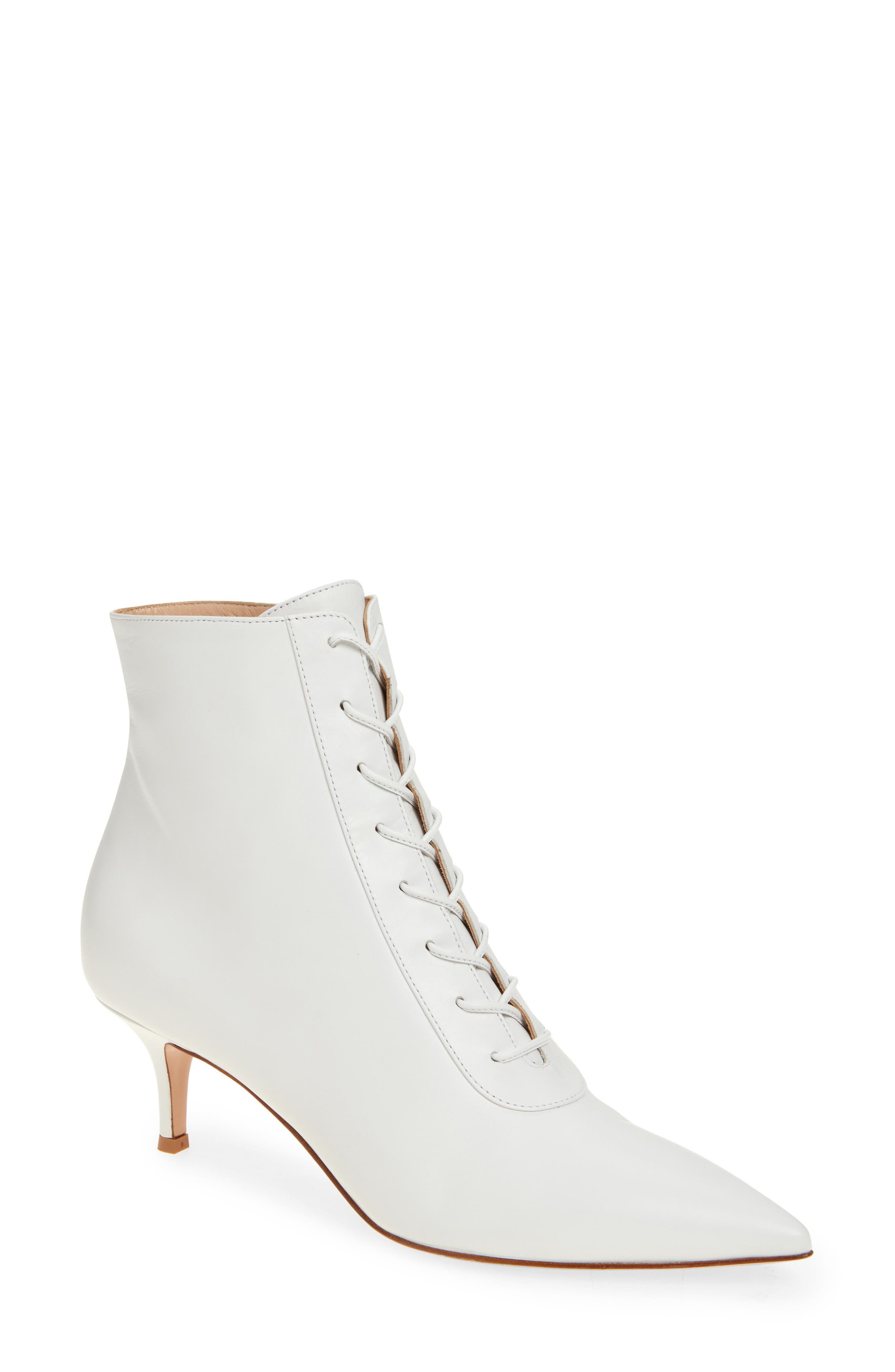 Gianvito Rossi Gillian Lace Up Boot, Main, color, 