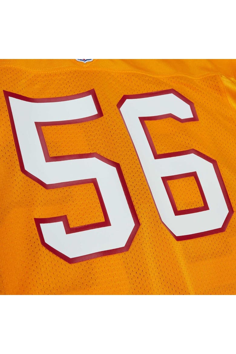 Men's Mitchell & Ness Hardy Nickerson Orange Tampa Bay Buccaneers 1993 Authentic Throwback Retired Player Jersey, Alternate, color, Orange