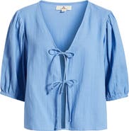 Rip Curl Vibe Surf Tie Front Top