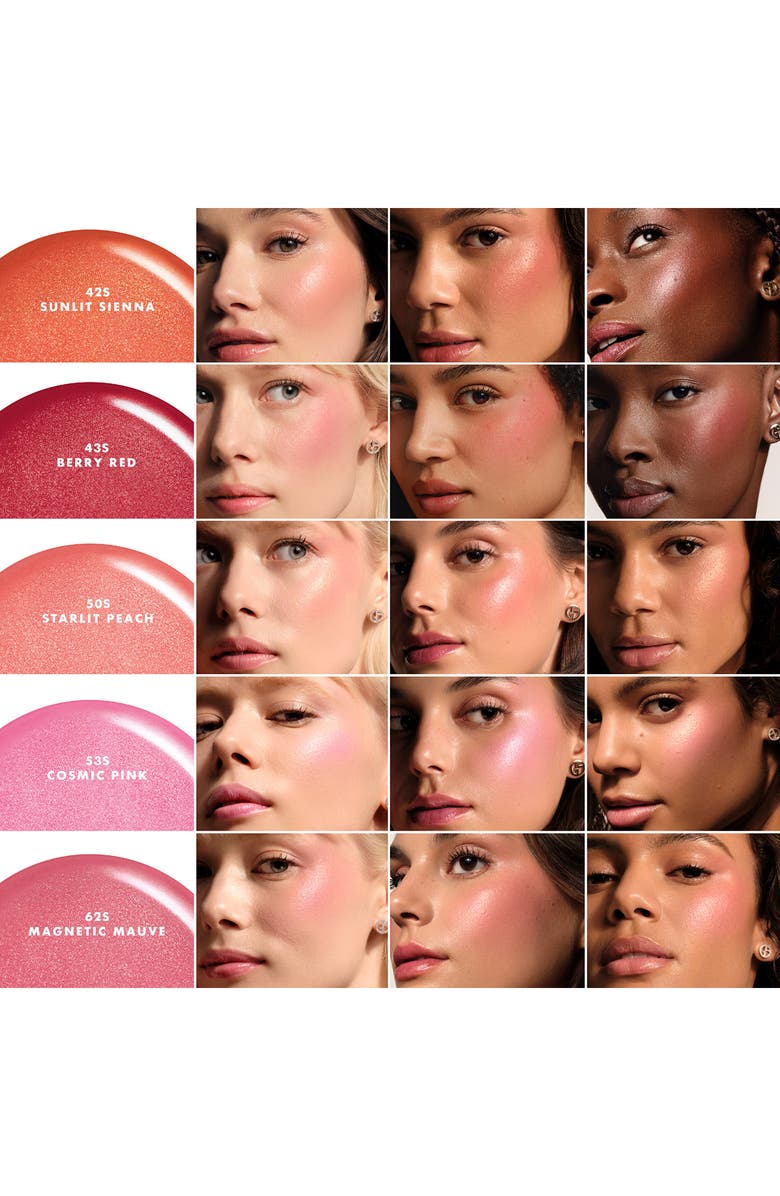 ARMANI Luminous Silk Cheek Tint Shine Liquid Blush, Alternate, color, Starlit Peach
