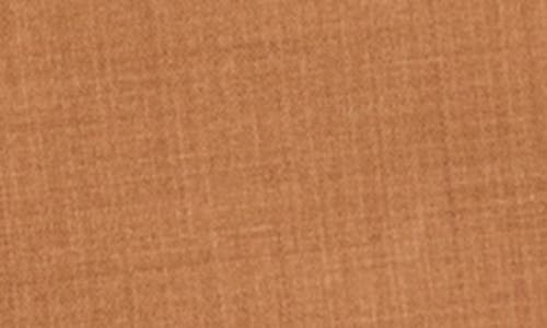 Paisley & Gray Downing Slim Fit Flat Front Dress Pants In Brown