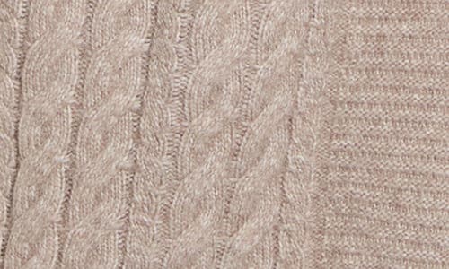 T Tahari Braided Cable Duster Cardigan In Multi