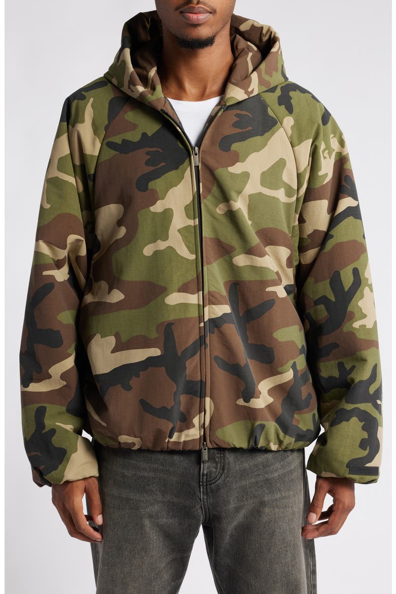 Gender Inclusive Camo Print Hooded Jacket (Men) | Nordstrom
