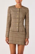 ASTR the Label Remington Plaid Blazer