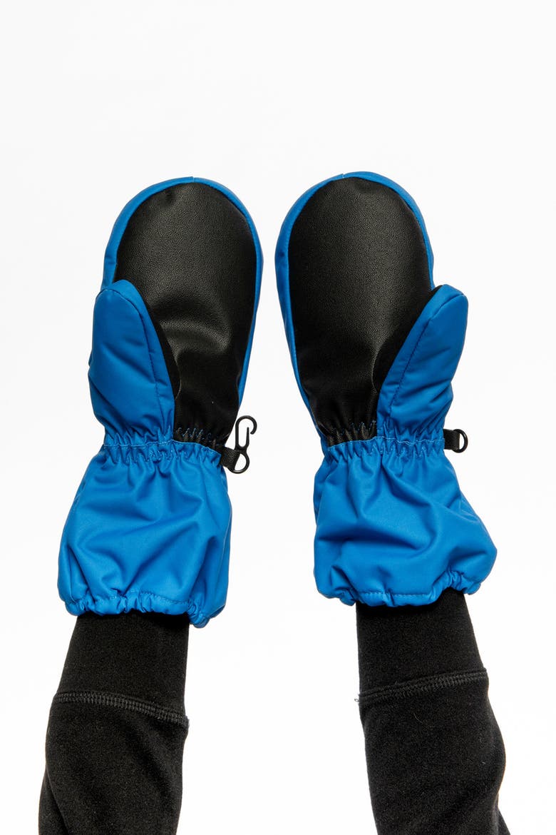 Play Rubberized Waterproof Palm Winter Mittens, Alternate, color, Blue
