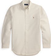 Polo Ralph Lauren Classic Fit Gingham Check Cotton Button-Down Oxford Shirt