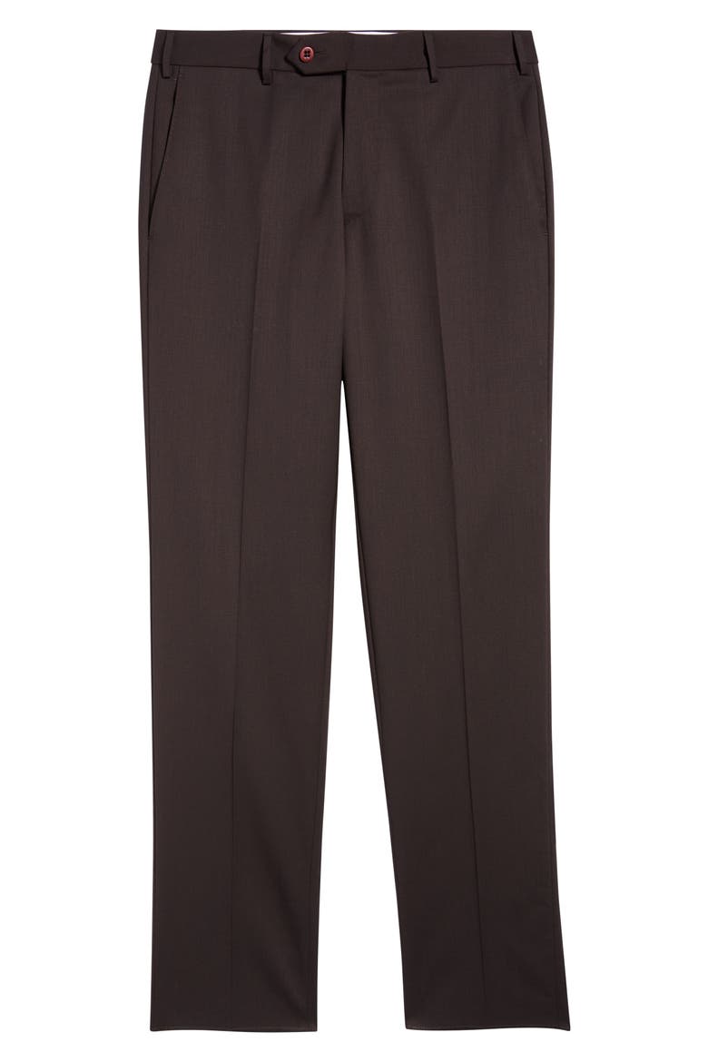 Parker Stretch Wool Trousers, Alternate, color, TUSCAN RED