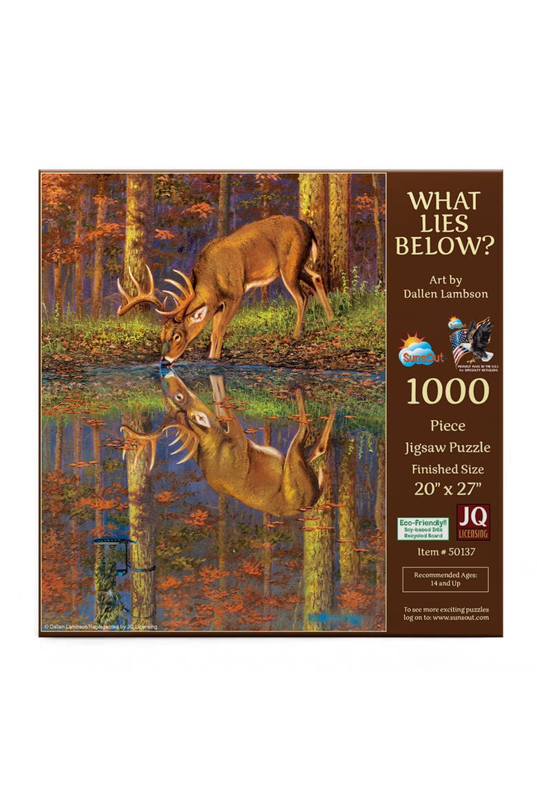 What Lies Below? 1000 piece Jigsaw Puzzle for Adults, Alternate, color, Multicolor