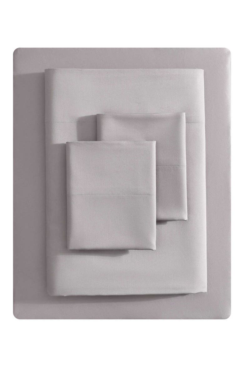 Sateen Sheet Set, Main, color, PLUM